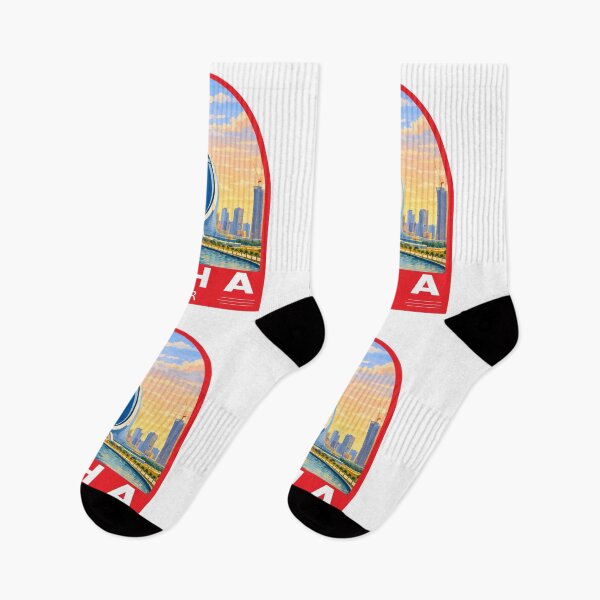Item preview, Doha Qatar Travel Art Emblem designed and sold by KrisSidDesigns.