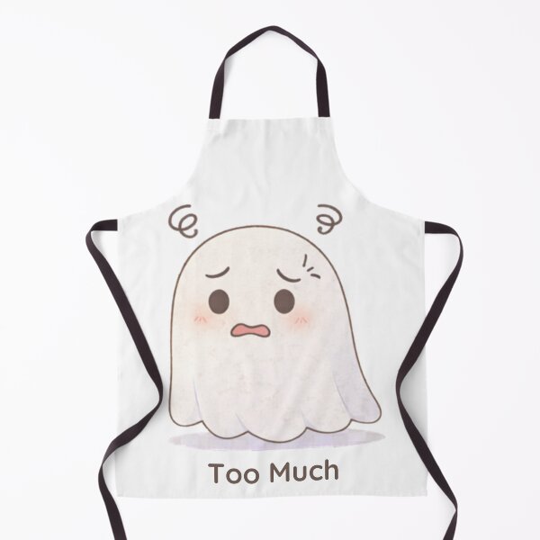 Item preview, Too Much Ghost | Cute Kawaii Aesthetic | Overwhelmed Mood Design designed and sold by The Mood Index.