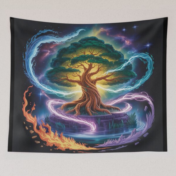 Item preview, A mystical ancient tree. designed and sold by Lilashakti ⭐️ ⭐️ ⭐️ ⭐️ ⭐️.
