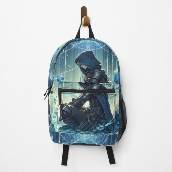 Item preview, Eternal Echoes: The Hooded Knight's Vigil within the Celestial Pool designed and sold by MouradStudio.