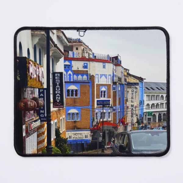 Item preview, Chefchaouen Blue City Morocco Street View designed and sold by Ace01st.