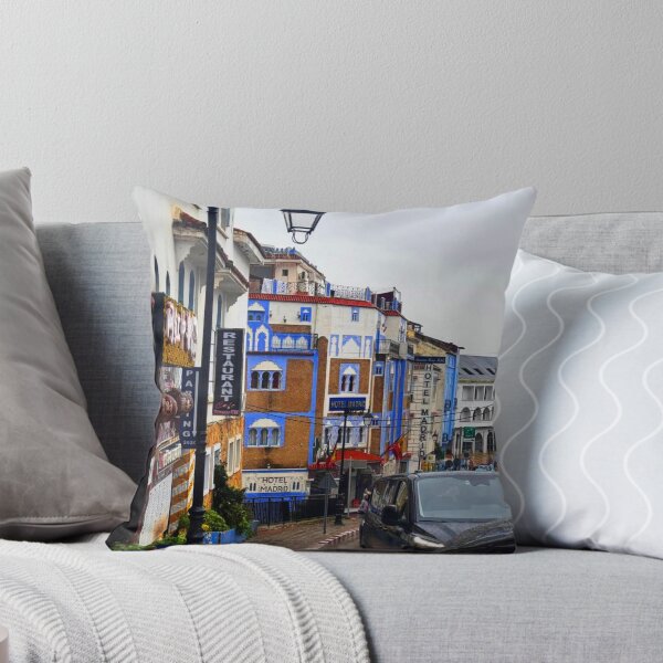 Item preview, Chefchaouen Blue City Morocco Street View designed and sold by Ace01st.