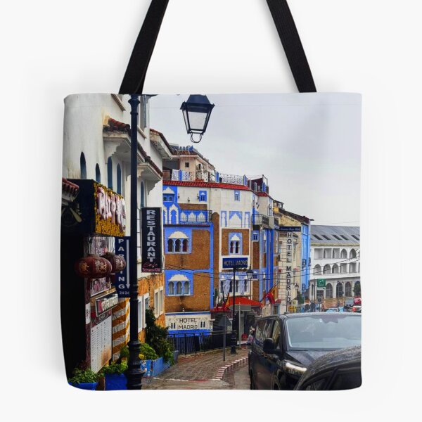 Item preview, Chefchaouen Blue City Morocco Street View designed and sold by Ace01st.