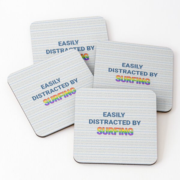 Item preview, Easily Distracted By Surfing - Pride designed and sold by PrideFeliz.
