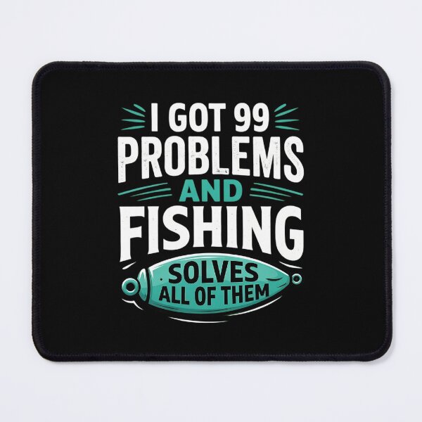 Item preview, Fishing Solves All Problems Funny designed and sold by TshirtsOnline-.