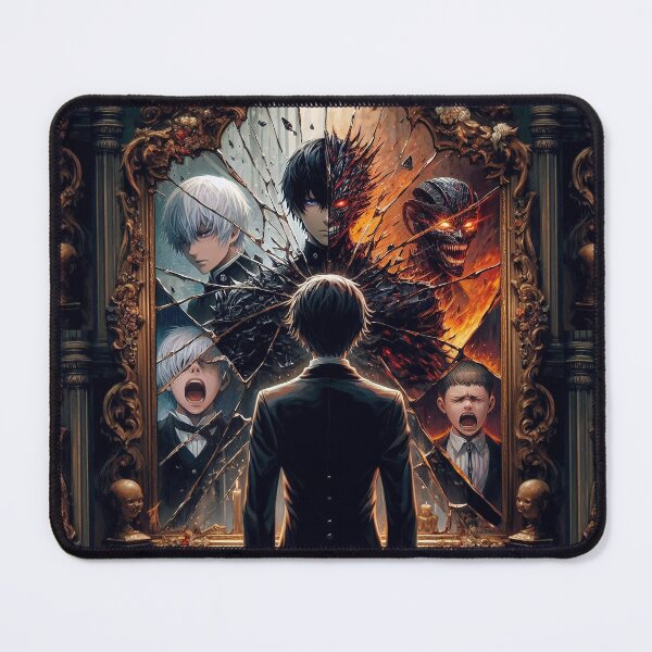 Item preview, Fractured Psyche: Confronting the Dark Side and Inner Demons in a Shattered Mirror designed and sold by MouradStudio.