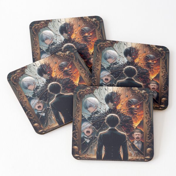 Item preview, Fractured Psyche: Confronting the Dark Side and Inner Demons in a Shattered Mirror designed and sold by MouradStudio.