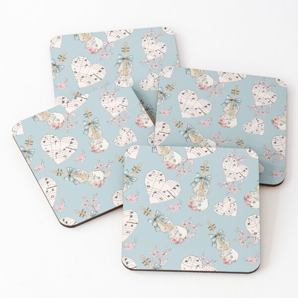 Item preview, Musical Hearts and Violins designed and sold by Road Home Quilting.