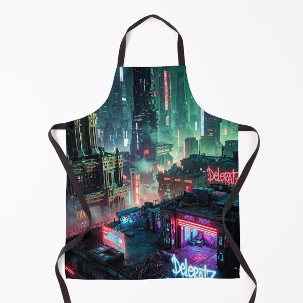 Item preview, Rooftop Nights 2 - Cyberpunk Sci Fi Art concept designed and sold by Delerat7.
