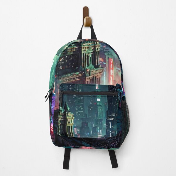 Item preview, Rooftop Nights 2 - Cyberpunk Sci Fi Art concept designed and sold by Delerat7.