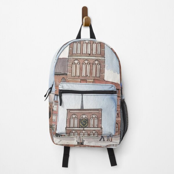 Item preview, Stralsund, City Hall and Old Market designed and sold by sid1802.