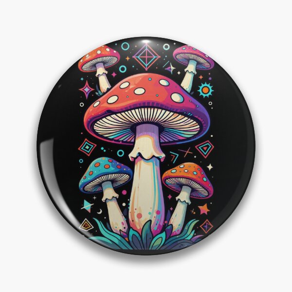 Item preview, Psychedelic Mushrooms designed and sold by PatronesKawai.