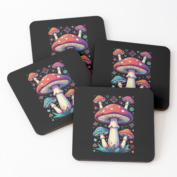 Item preview, Psychedelic Mushrooms designed and sold by PatronesKawai.