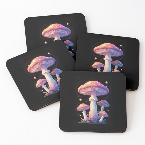 Item preview, Psychedelic Mushrooms designed and sold by PatronesKawai.