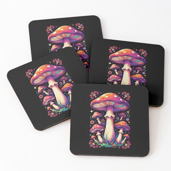 Item preview, Psychedelic Mushrooms designed and sold by PatronesKawai.