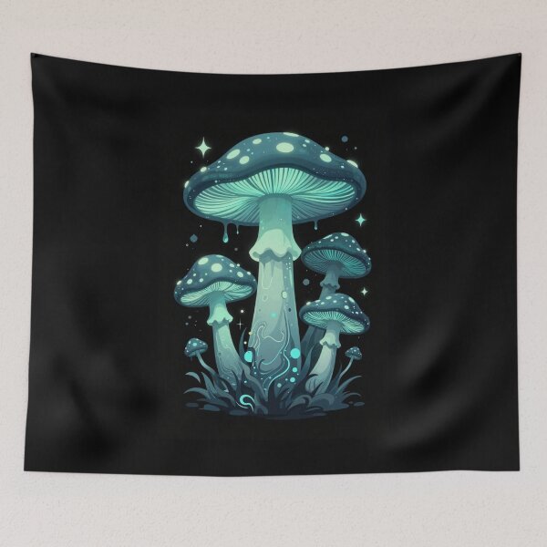 Item preview, Psychedelic Mushrooms designed and sold by PatronesKawai.