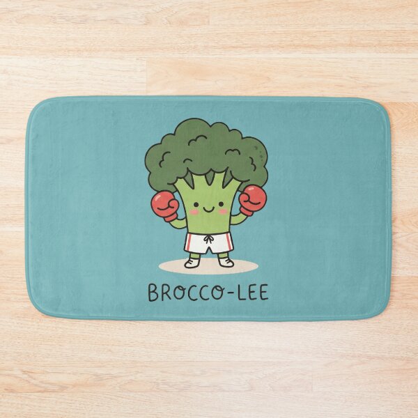 Item preview, Brocco-Lee - Funny Broccoli Boxing Pun designed and sold by TinyJoy Studio.