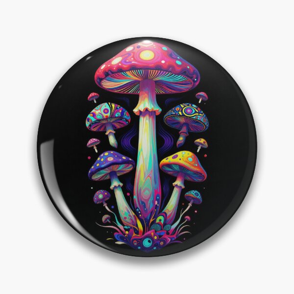 Item preview, Psychedelic Mushrooms designed and sold by PatronesKawai.