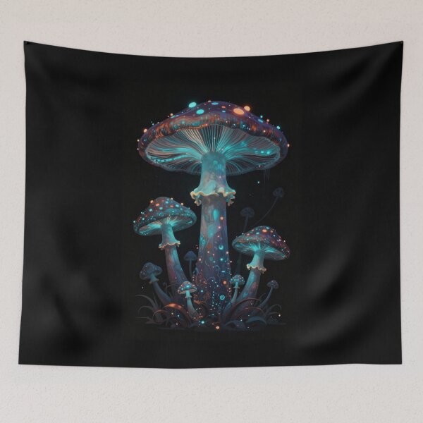 Item preview, Psychedelic Mushrooms designed and sold by PatronesKawai.