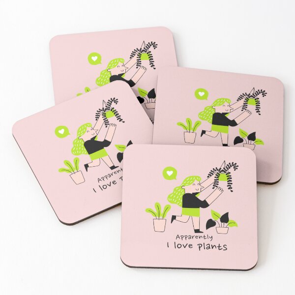 Item preview, Apparently I love plants, Plant lovers designed and sold by HoppingCreation.