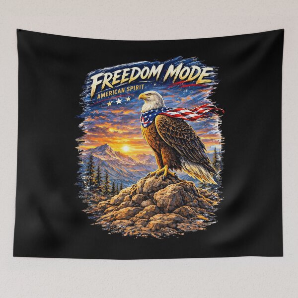 Item preview,  Freedom Mode – American Spirit Bald Eagle designed and sold by FREENATION2026.