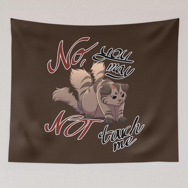 Item preview, Do not touch the cat designed and sold by CrispyWhisper.