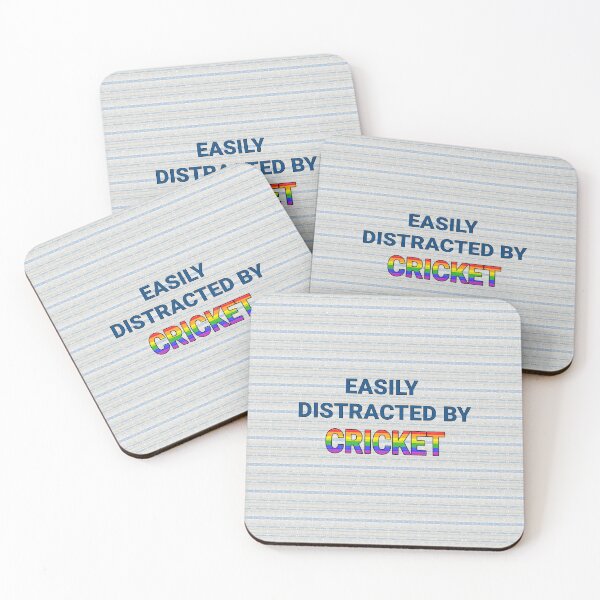 Item preview, Easily Distracted By Cricket - Pride designed and sold by PrideFeliz.