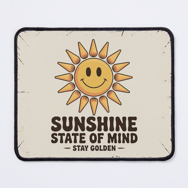 Item preview, Sunshine State of Mind Retro Smiley Face Vintage Aesthetic designed and sold by EpicLuck.
