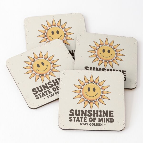 Item preview, Sunshine State of Mind Retro Smiley Face Vintage Aesthetic designed and sold by EpicLuck.