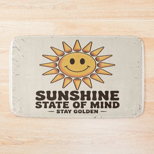 Item preview, Sunshine State of Mind Retro Smiley Face Vintage Aesthetic designed and sold by EpicLuck.