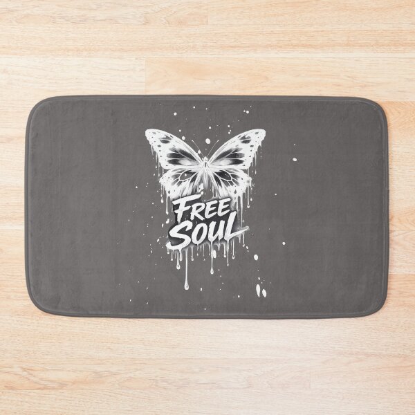 Item preview, Free Soul Butterfly Drip - Luxury Dark Aesthetic Streetwear Graphic. designed and sold by LunaPrintCo.