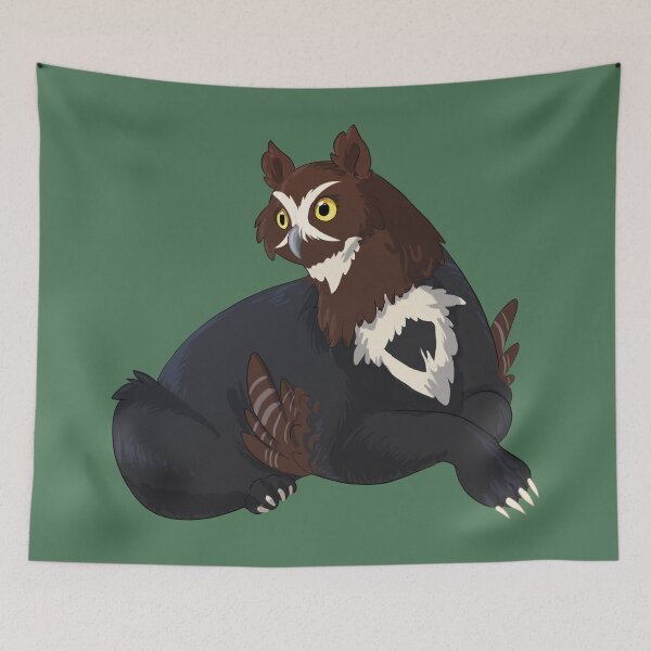 Item preview, Spectacled Bear + Spectacled Owl designed and sold by khalico.