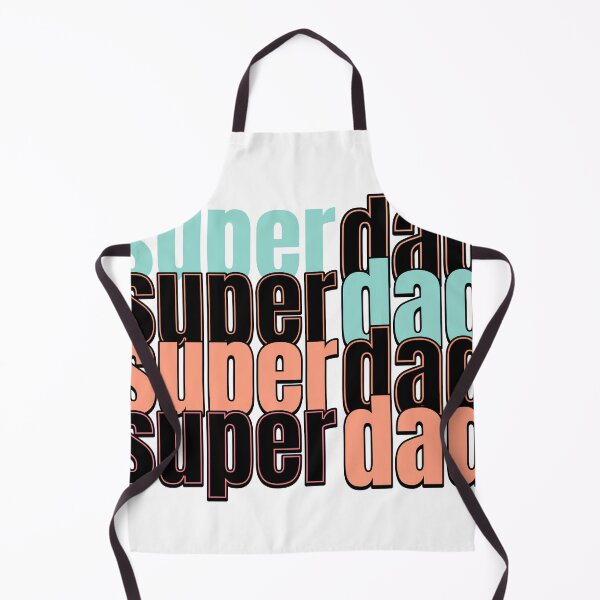 Item preview, 'Super Dad' SVG Typographic Design - Retro Stacked Style, Father's Day Gift designed and sold by KMMODERNDESIGNS.