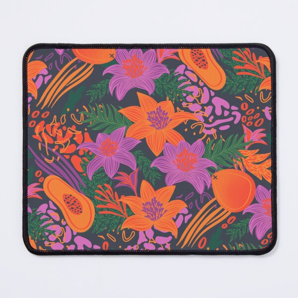 Item preview, Fiery Floral Jungle designed and sold by Doodloom.