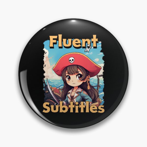 Item preview, Fluent In Subtitles designed and sold by PTMerchco.