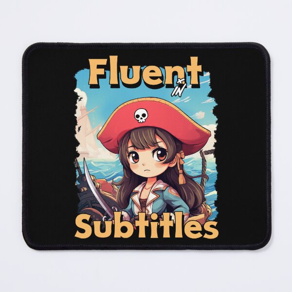 Item preview, Fluent In Subtitles designed and sold by PTMerchco.