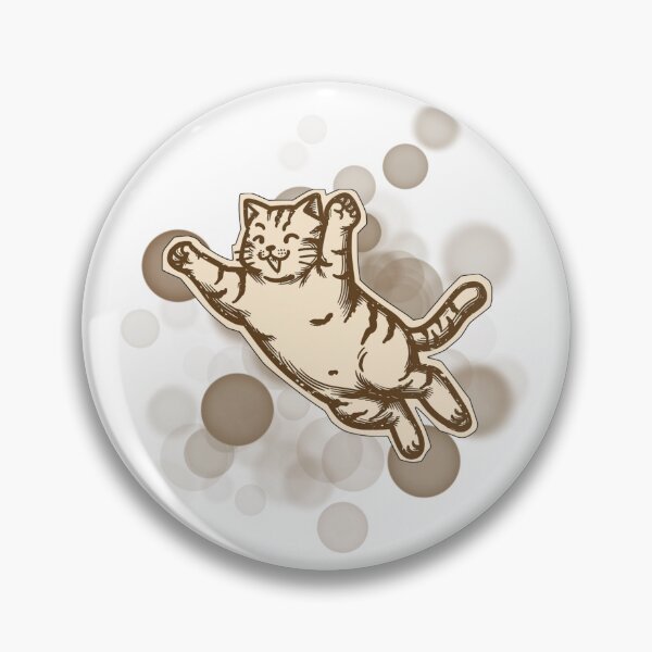 Item preview, Jumping Cat - Cool Illustration designed and sold by iamKRUK.