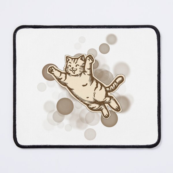 Item preview, Jumping Cat - Cool Illustration designed and sold by iamKRUK.