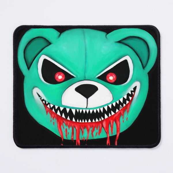 Item preview, Evil teddy bear head designed and sold by ConfuzRandomly.