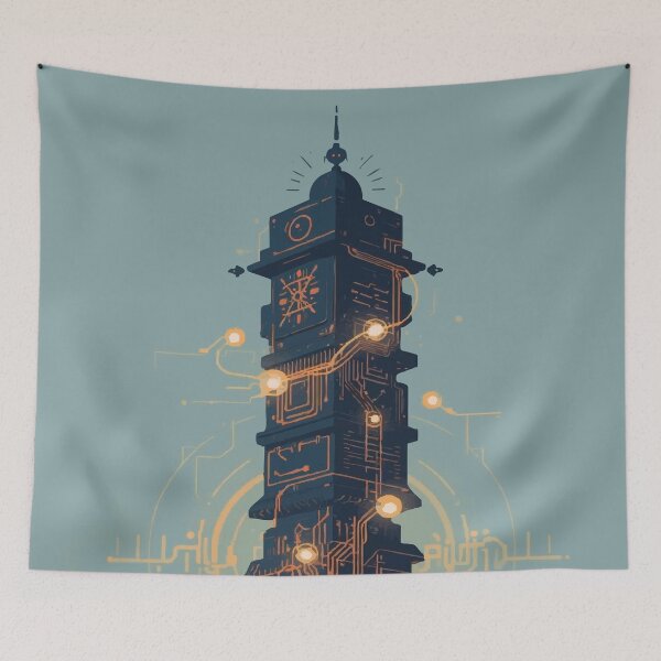 Item preview, Far East Totem designed and sold by AbstractAnom.