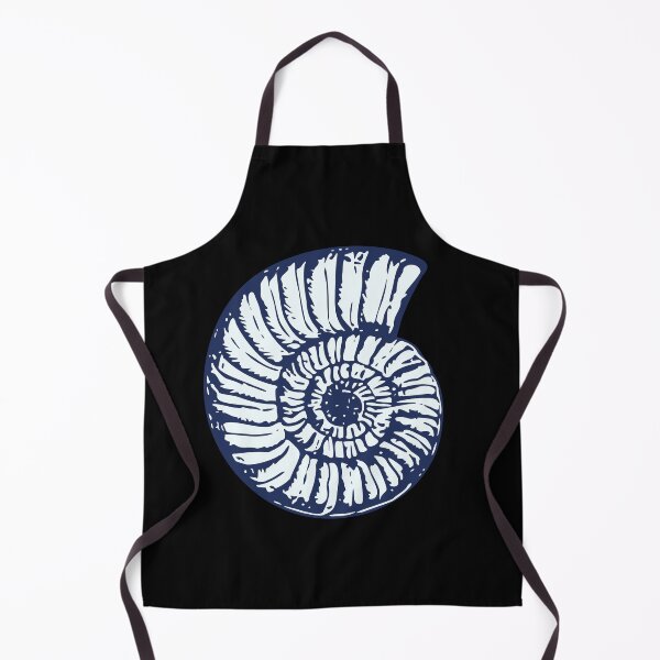 Item preview, Paleontology Ammonite Fossil Spiral Shell Geometry designed and sold by stylboutique.