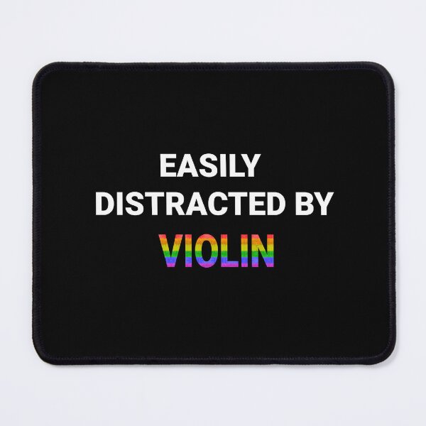 Item preview, Easily Distracted By Violin - Pride designed and sold by PrideFeliz.