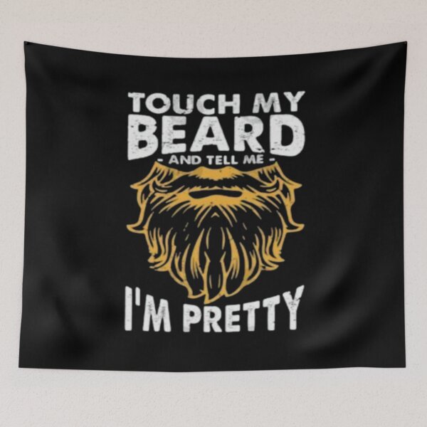 Item preview, Touch My Beard and Tell Me I'm Pretty designed and sold by szydelkowanika.