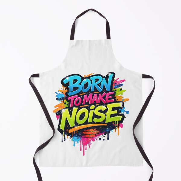 Item preview, Born to Make Noise Graffiti Burst designed and sold by lorand-designs.