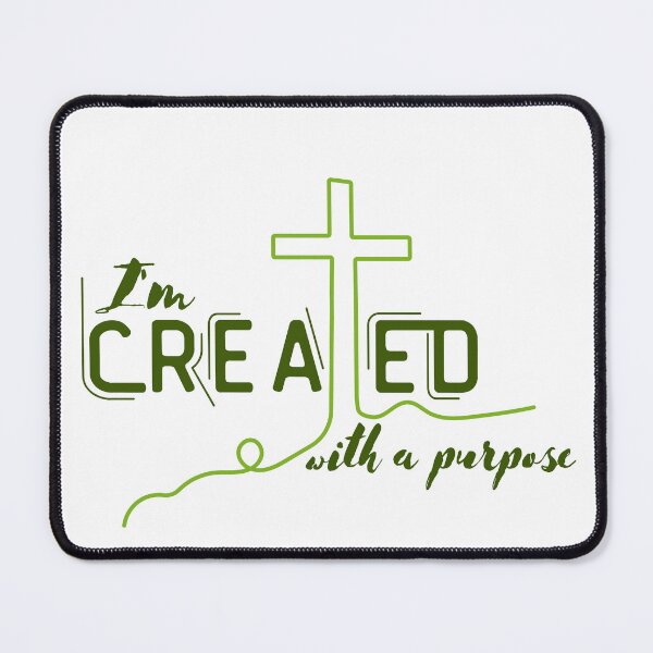 Item preview, Created With a Purpose | Christian Faith T-Shirt & Gift designed and sold by fleur-atelier.
