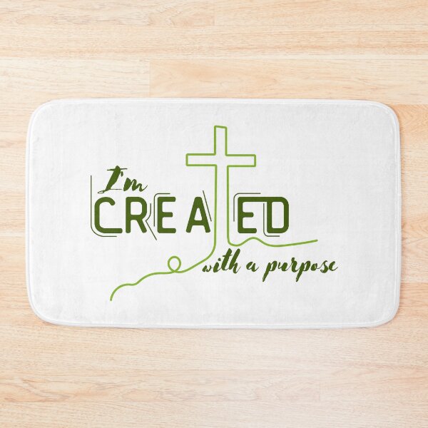 Item preview, Created With a Purpose | Christian Faith T-Shirt & Gift designed and sold by fleur-atelier.