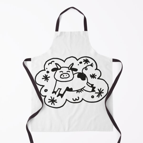 Item preview, Childlike Cow in Cloud Cute Doodle designed and sold by Pryhozha.