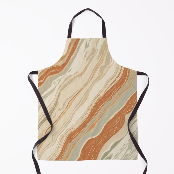 Item preview, Warm Retro Flow – Abstract 70s Swirl designed and sold by Dhenin Studio.