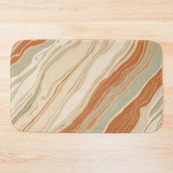 Item preview, Warm Retro Flow – Abstract 70s Swirl designed and sold by Dhenin Studio.