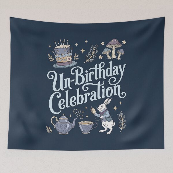 Item preview, Unbirthday Celebration Wonderland Tea Party designed and sold by Wonderlandjoy.